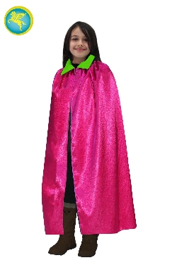 MANTELLO BAMBINO FUXIA-VERDE